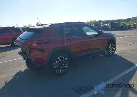 2025 Chevrolet Trax Fwd 2Rs из США, поврежденный, VIN KL77LJEP8SC276989